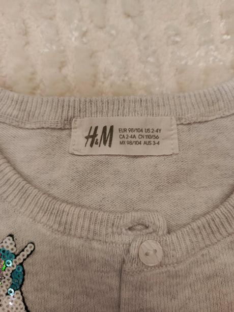 Svetrík 98/104, h&m,98