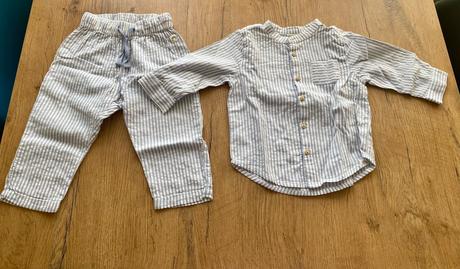 Súprava - košeľa a nohavice lindex, lindex,74