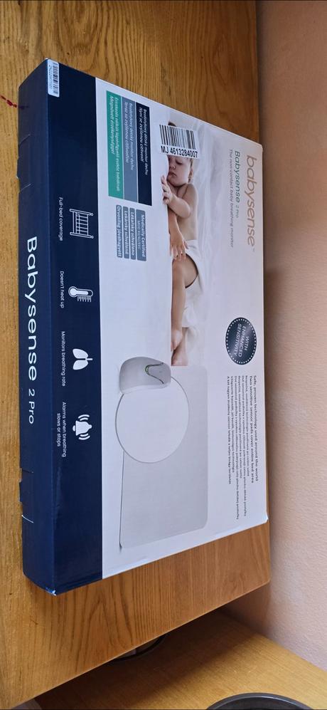 Monitor dychu babysense 2 pro biely, babysense