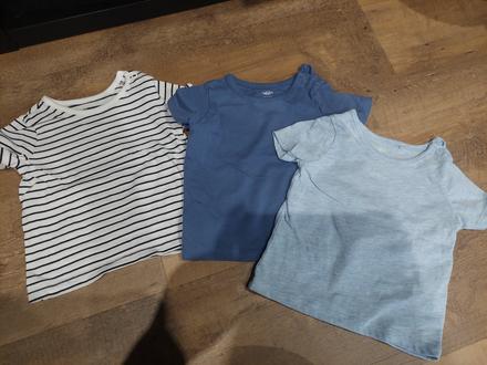 3x tricko, f&f,68