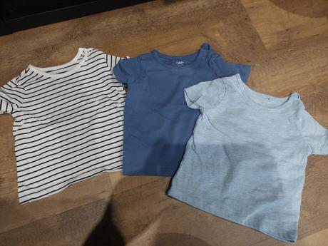3x tricko, f&f,68
