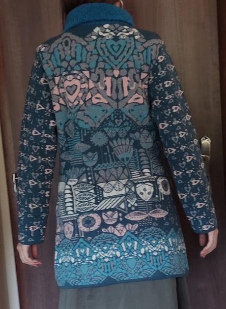 Dlhý sveter gluckspilz kooi knitwear, s