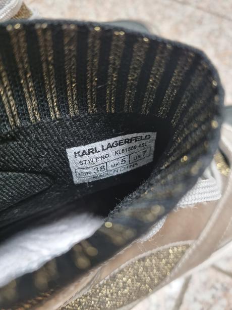 Sneakersy karl lagerfeld, karl lagerfeld,38