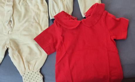 Balík retro oblečenie pre bábätká, 50–62