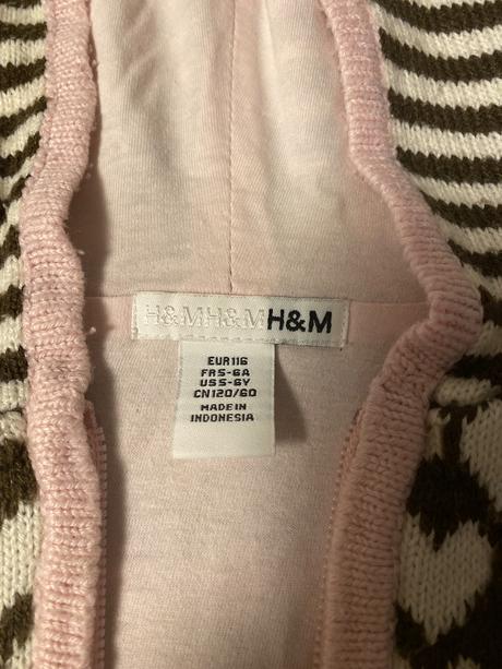 Zatepleny svetrik, c. 116, h&m, h&m,116