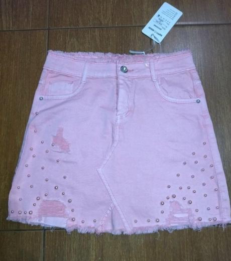 Riflová suknička, 152