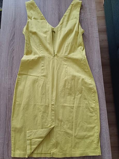 Žltozelené šaty, f&f,40