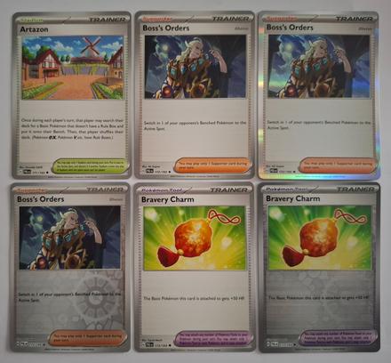 Pokémon karty "paldea evolved" (10), 