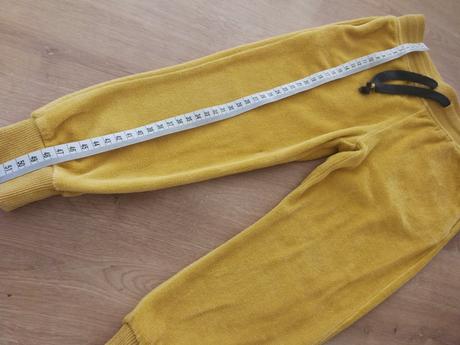 Horčicové tepláky, h&m,86