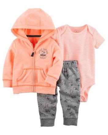 3 dielna neónová súprava carter's usa, carter's,74 / 80 / 86