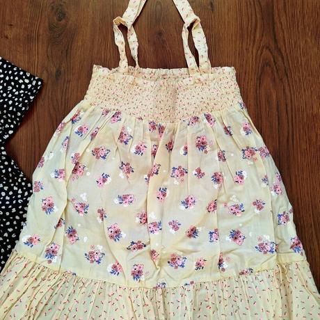 Krásne letné šaty v top stave - raz oblečené, h&m,134