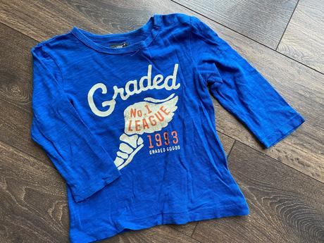 Tričko modré h&m, h&m,86