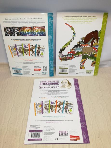 What on earth stickerbook science & engin nau19, 