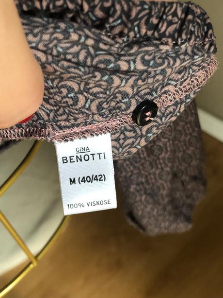 Gina benotti roll-up blúzka, 40