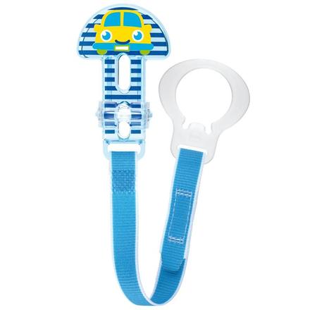 Mam clip it spona na cumlík modrý, mam