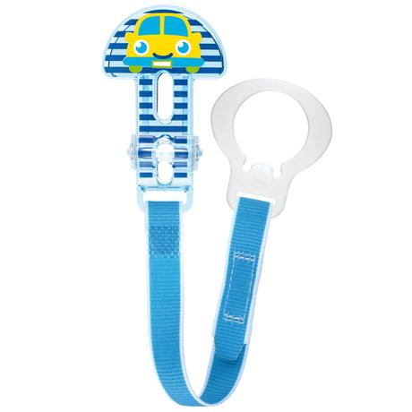 Mam clip it spona na cumlík modrý, mam