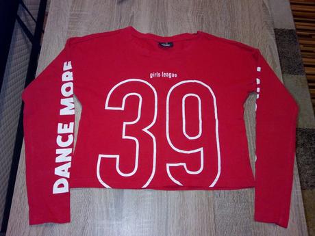 Crop tričko s dlhými rukávmi, takko,134