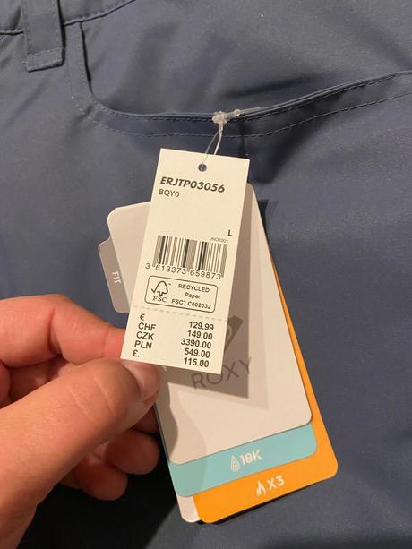 Lyžiarské nohavice roxy, roxy,l