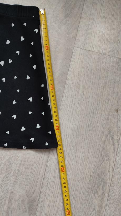 Sukňa so srdiečkami, h&m,134