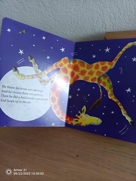 Giraffes can't dance,