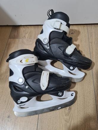 Nastaviteľné korčule, graf,30