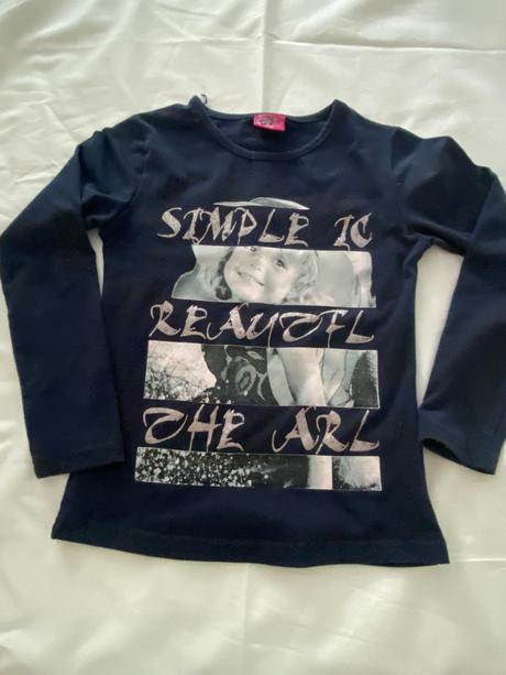 Tričko modré, kids,122