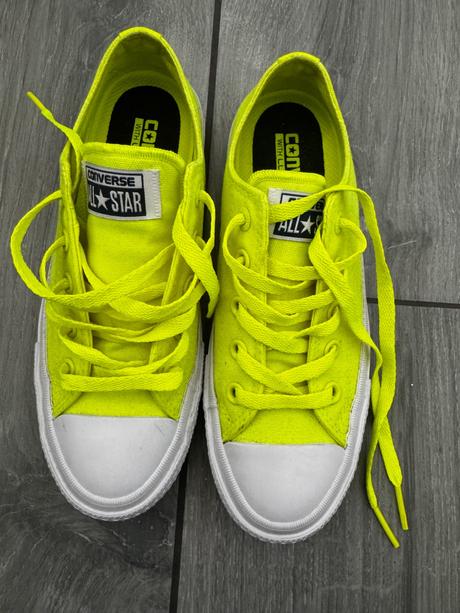 Neonovo-žlté tenisky converse, converse,36