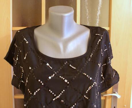 Oversize top mango - bezchybný stav, mango,l