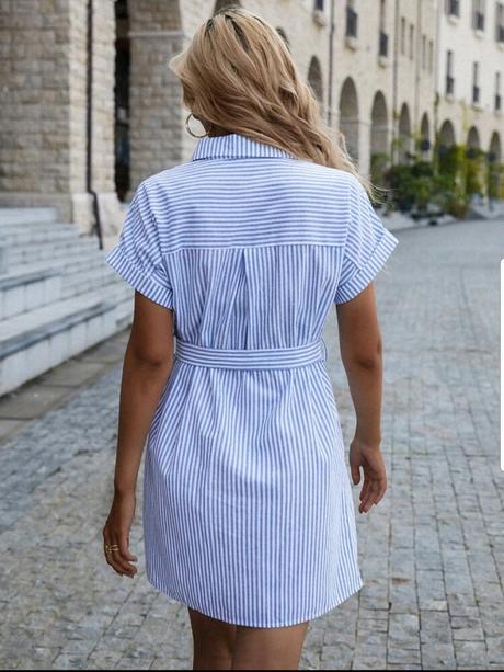 Šaty pásik poštovné zdarma, l / m / s / xl