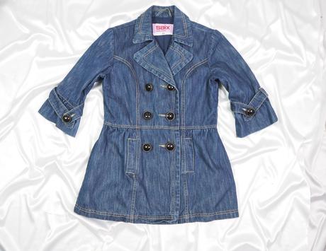 Kvalitný riflový kabát saix, 40