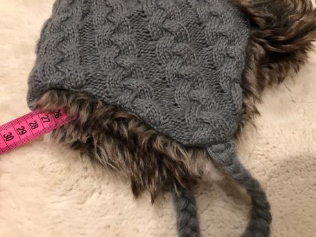 Čiapka na zimu s kožušinou, f&f,56