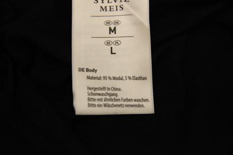 Čierny body top, l, l