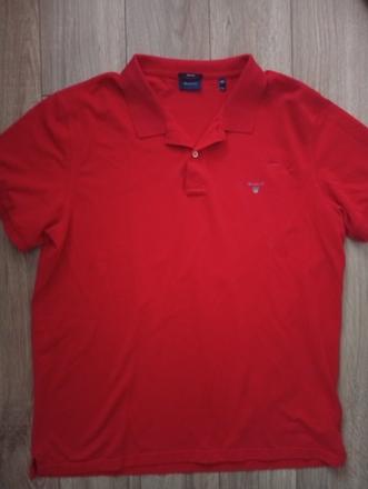Nenosené polo tricko, gant,xxxl