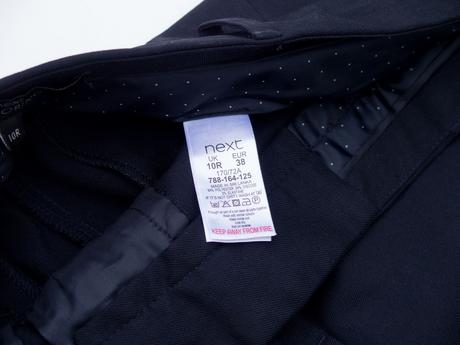 Čierne nohavice, next,38