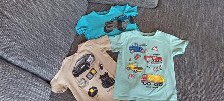 Balík tričiek 128, 122–134