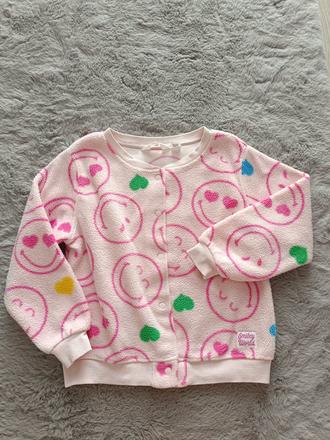 Mikina so smajlíkmi, h&m,134