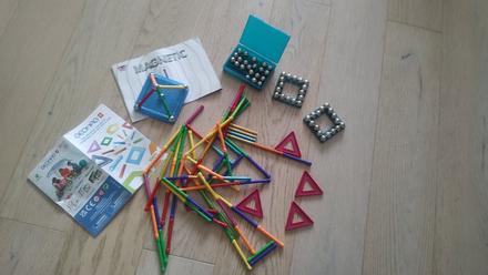 Magnetické skladačky - veľká sada,