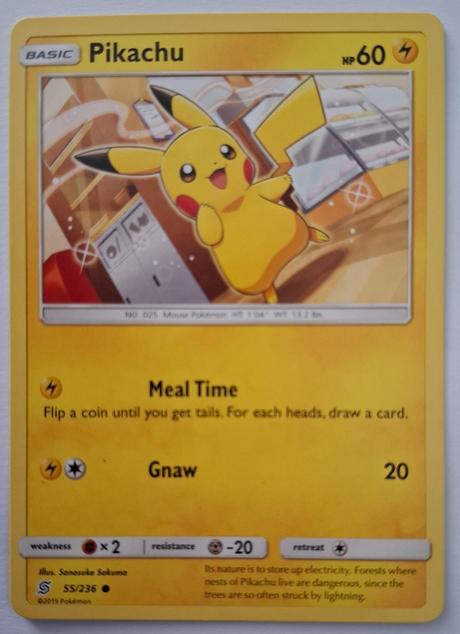Pokémon karty "unified minds", 