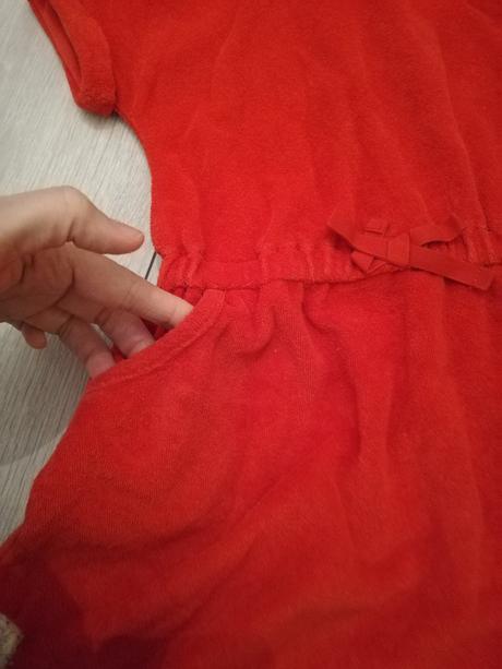 Froté šaty next č.92, next,92