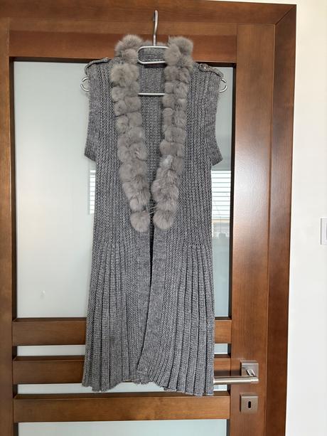 Pletená vesta - m/l, m