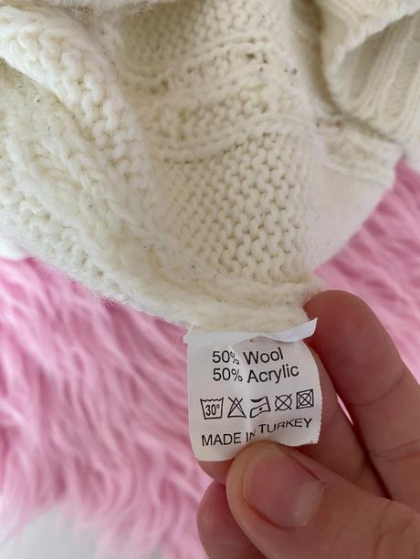 Predĺžený sveter/šaty na zimu, s