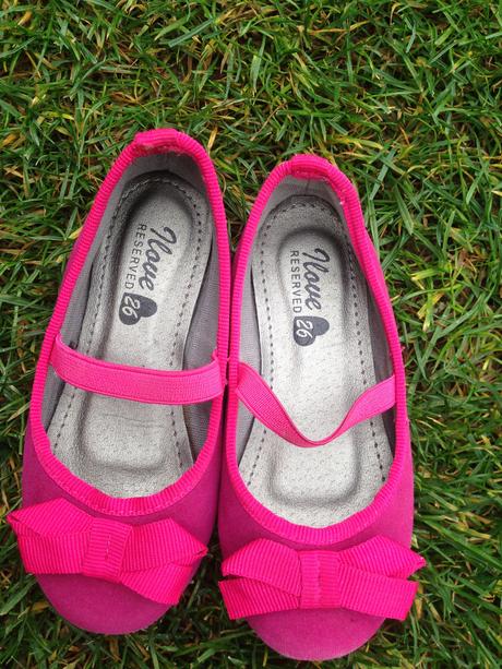 Balerínky s maličkou 1x obute, reserved,23