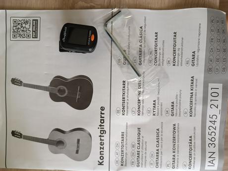 Gitara sheffield (lidl), puzdro, ladička, 