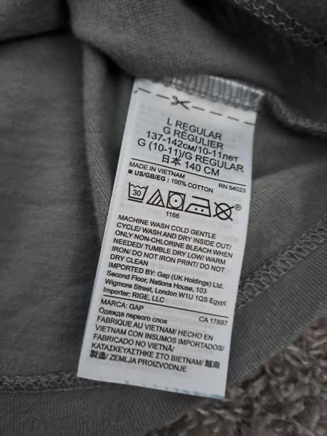 Chlapčenské tričko gap 140, gap,140