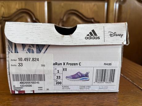 Ľahké tenisky adidas fortarun frozen ii., adidas,33