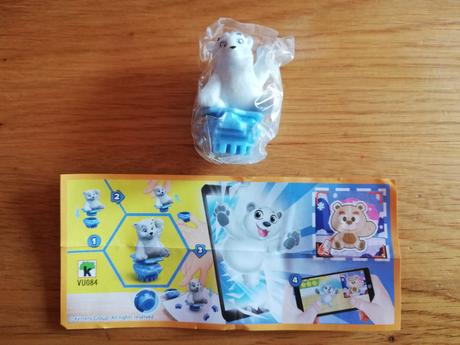 Kinder hračka medveď, 