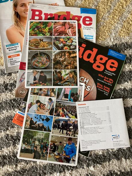 Časopis bridge, cd a karty, 