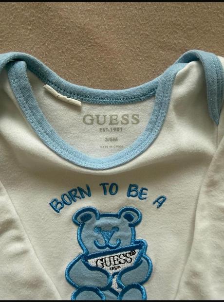 3ks body guess s dlhým rukávom za balíček, guess,56