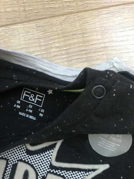 Nenosené tričko, f&f,74