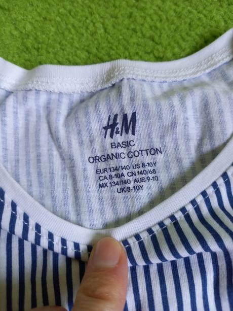 Letné šaty 2ks, h&m,134